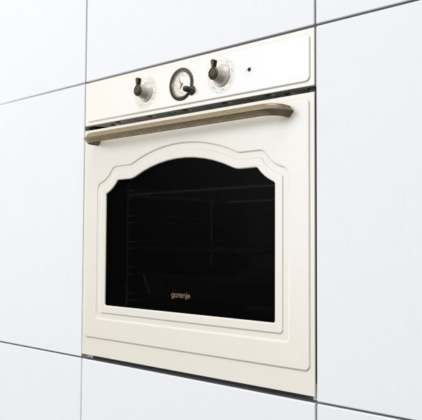 Духова шафа Gorenje електрична, 77л, A+, шампань