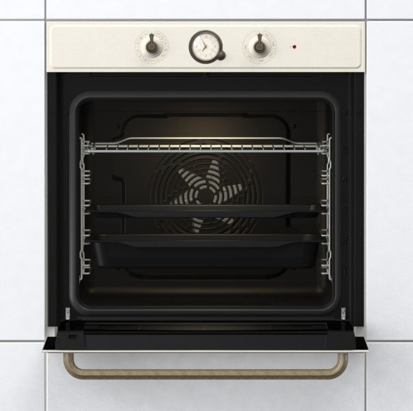 Духова шафа Gorenje електрична, 77л, A+, шампань