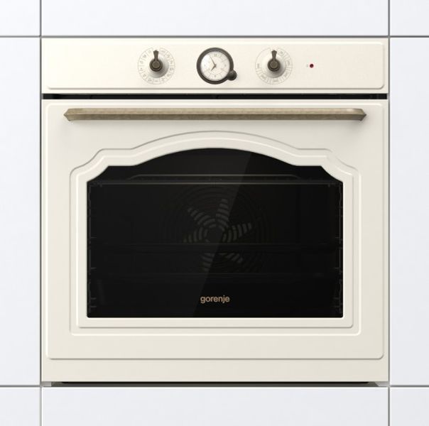 Духова шафа Gorenje електрична, 77л, A+, шампань