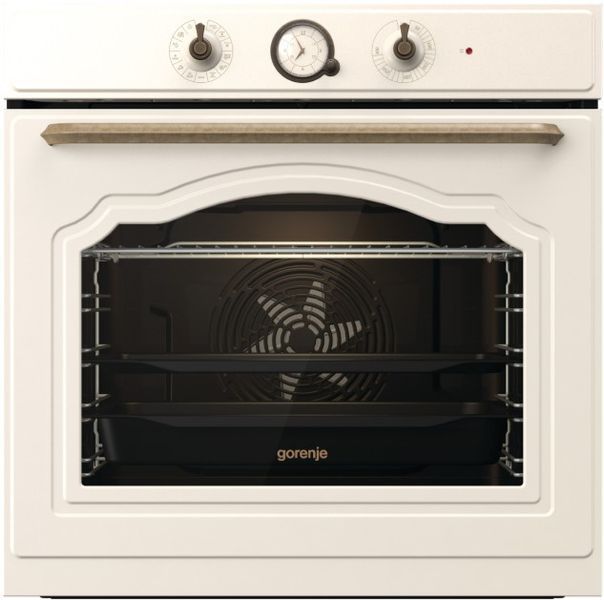 Духова шафа Gorenje електрична, 77л, A+, шампань