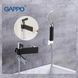 галереи Смеситель для ванны GAPPO G3281, черный хром. - фото 2