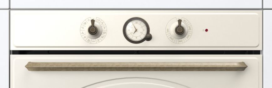 Духова шафа Gorenje електрична, 77л, A+, шампань