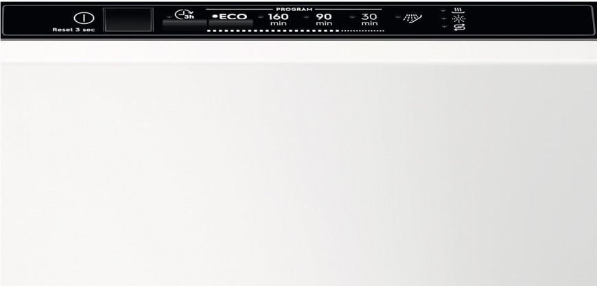 Посудомийна машина Electrolux вбудована, 9компл., A+, 45см, інвертор, чорний