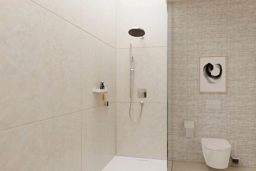 Hansgrohe Термостат прихованого монтажу ShowerSelect Comfort E HighFlow, Chrome (15574000)