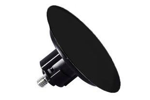 McALPINE Корок клік-клак до піддона чорний мат PLUGCB-AUT-52-MB