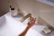 галереї Hansgrohe Змішувач Tecturis E 110 Fine CoolStart для Hansgrohe Умивальника з донним клапаном pop-up, Brushed Bronze (73023140) - фото 2