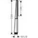 галереї Hansgrohe Ручний душ Rainfinity 1jet Chrome (26866000) - фото 4