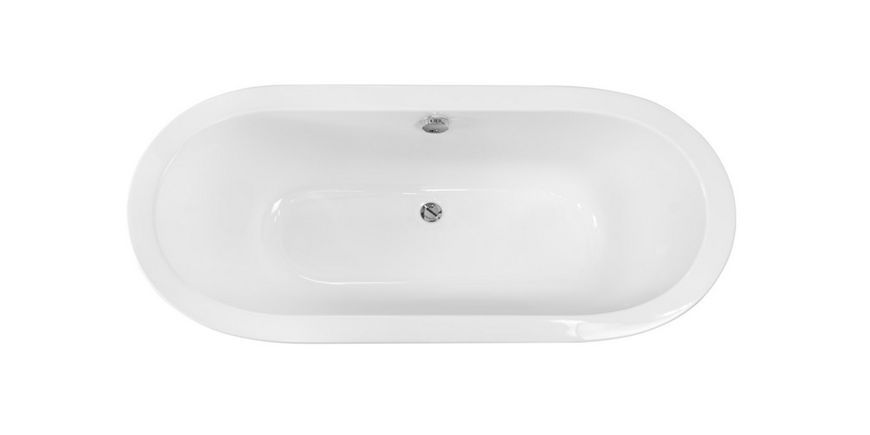 Ванна VICTORIA ретро 160х75 з сифоном